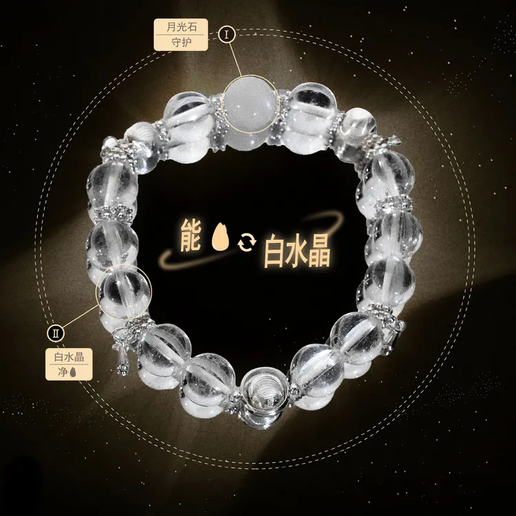 【空山镜】石验室 |净化白水晶手串权威检测