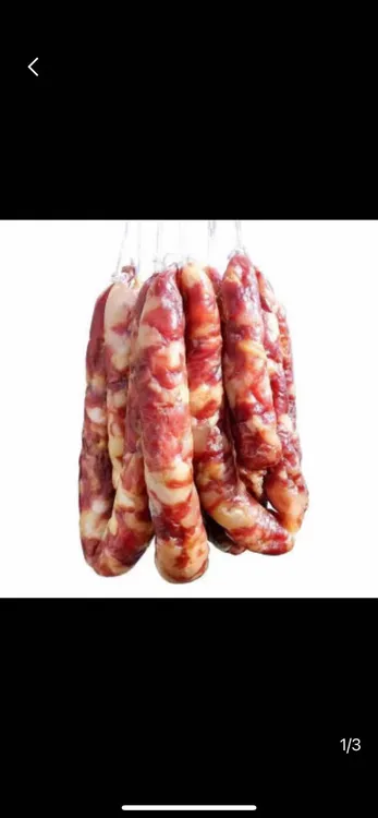 安徽六安纯肉香肠腊肠风干凉晒