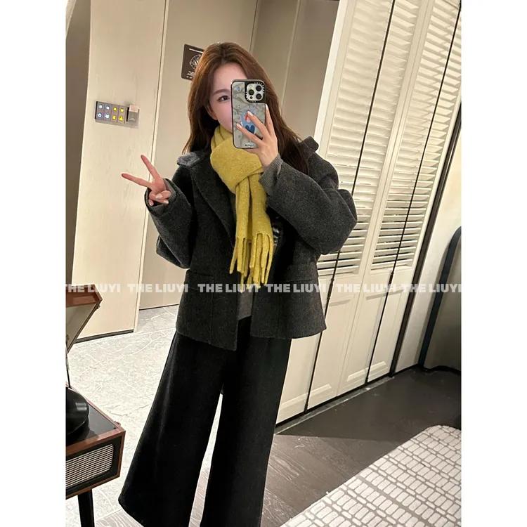 【LIUYI】秋冬羊毛混纺百搭围巾2819