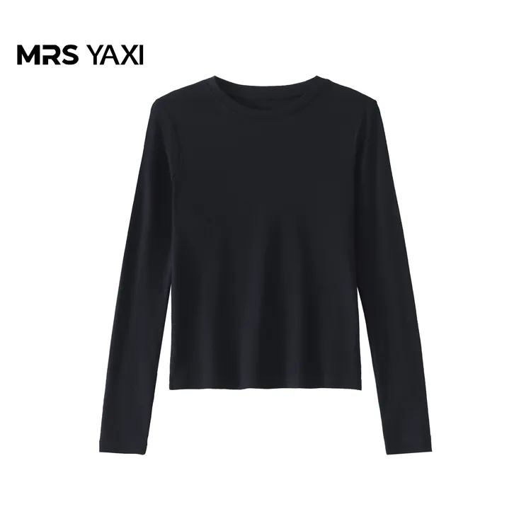 Mrsyaxi圆领休闲时尚针织T恤上衣YX5082301