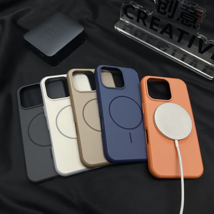 【创意新品-磁吸充电】苹果17Promax 16手机壳超薄磨砂肤感气囊防摔