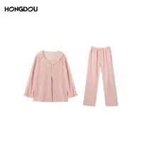 【苏兰文】【蕾花漫野】秋季新款轻奢舒适休闲家居服-6946