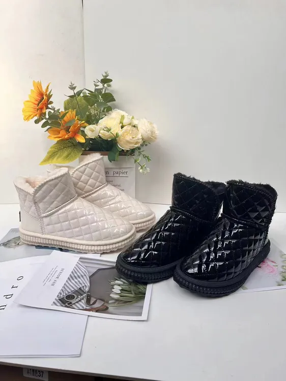 东北冬季雪地棉升级加绒加厚防滑保暖雪地靴 