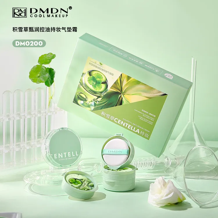 【1正装+4替换装】DMDN积雪草控油持妆气垫霜高遮瑕隐匿毛孔不卡粉