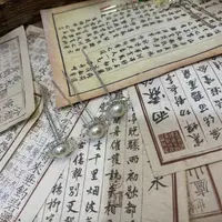 四只戒面发簪银。前尘梦古风汉服配饰