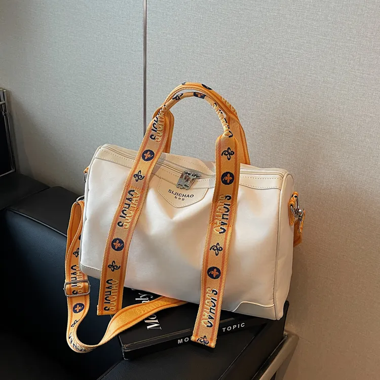 牛津布短途旅行包女手提大容量轻便通勤外出收纳包出差便携行李包