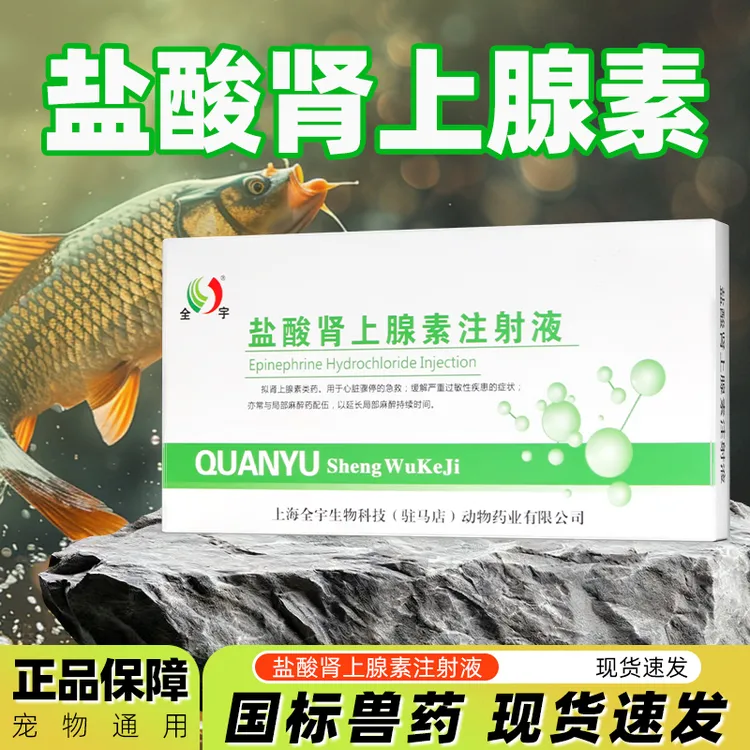 兽用肾上腺素钓鱼用盐酸肾上腺激素钓鱼专用黑鲈鱼野钓黑坑草鱼