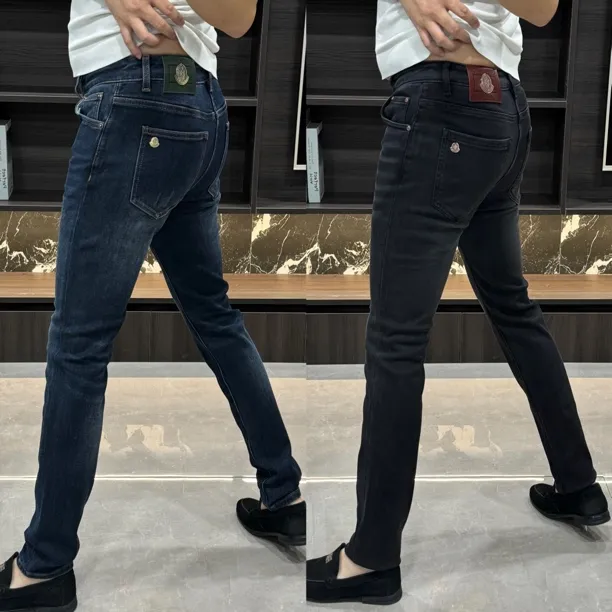 6970-秋冬男士高品质时尚欧货修身小脚牛仔裤