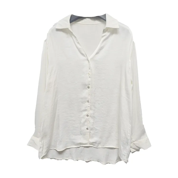 7877#白色休闲上衣