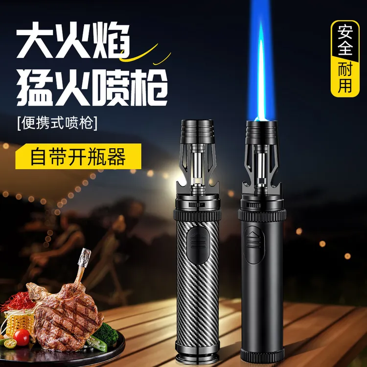 多功能喷枪焊枪直冲防风DK器充气厨房户外烧烤露营便携式