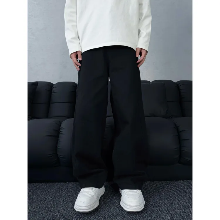 【断码清仓，无码不补】高腰弯刀裤松紧腰重磅百搭牛仔裤