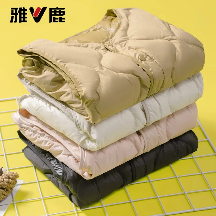 【新国标90绒】雅鹿轻薄儿童羽绒马甲中大童内胆男童女童外穿秋冬季
