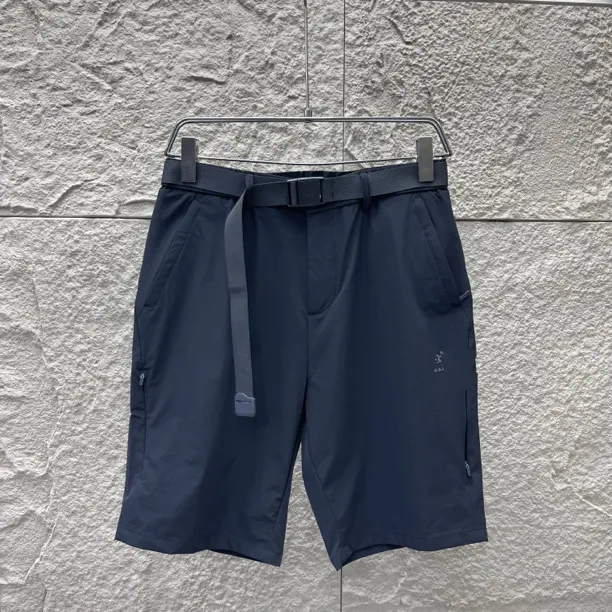 视频同款短裤夏季男士纯色时尚速干透气休闲短裤