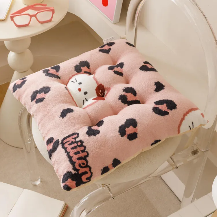 卡通坐垫椅子冬季地上通用上课学生办公室久坐屁垫垫子凳子屁股垫