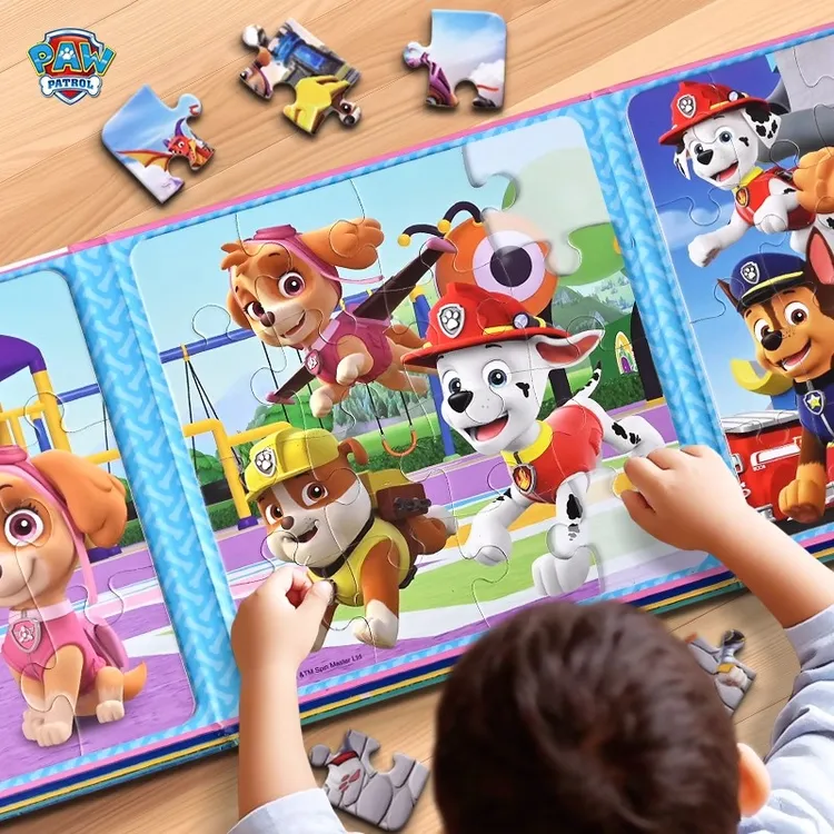 儿童益智磁力拼图3到6岁以上幼儿宝宝早教男女孩磁吸智力平图玩具