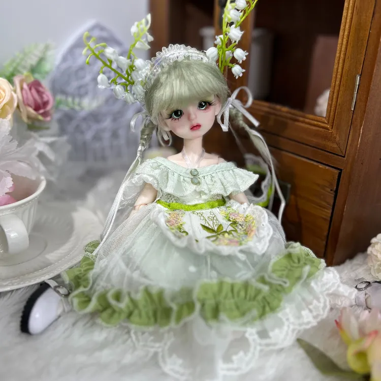 直播间选款六分改妆开盖整娃大全套可换眼换发手绘改妆整套娃娃