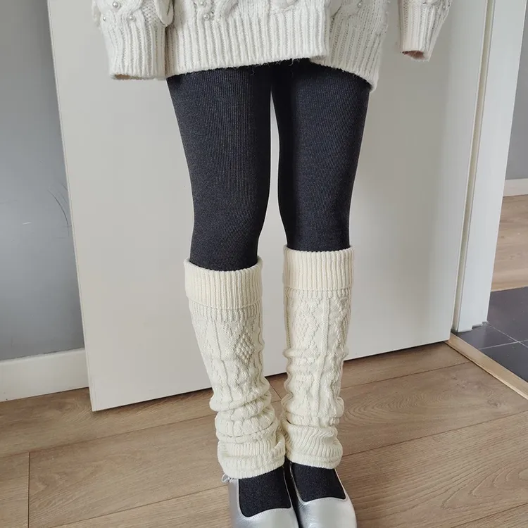 吟风抚羽Clean Fit经典棉羊毛针织袜套 ins超火大腿袜套 超好质感
