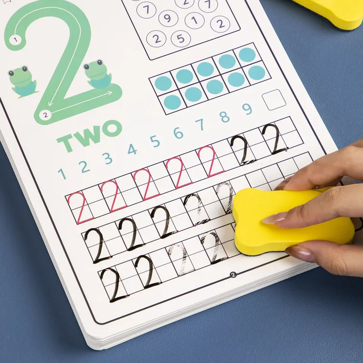 数感启蒙幼儿园数学儿童逻辑思维训练卡益智启蒙玩具全脑开发教具