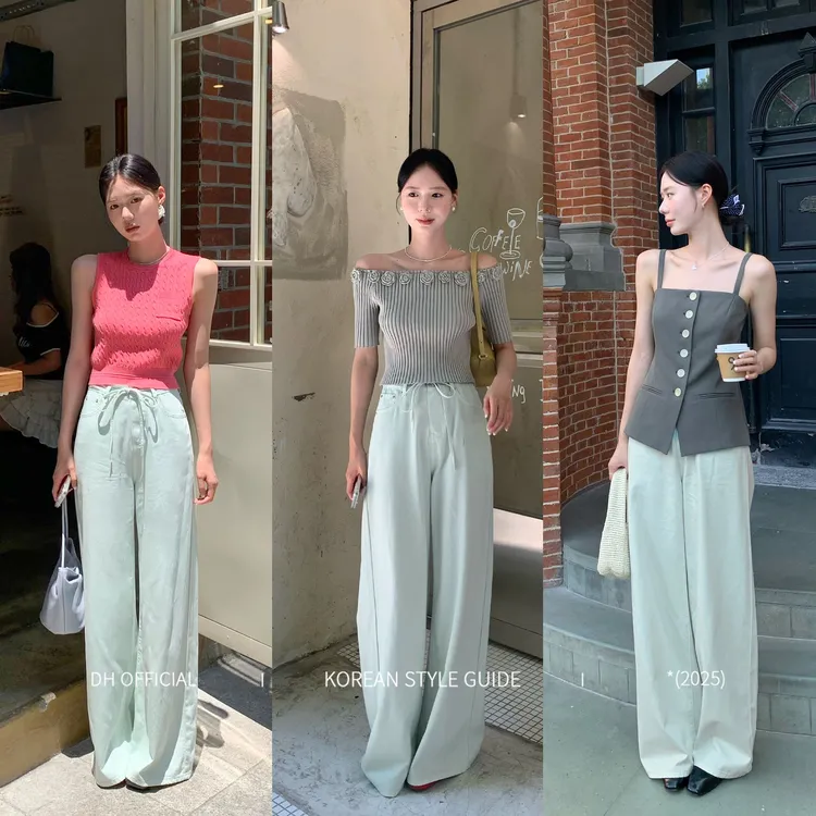 DH OFFICIAL 大花【自带腔调 pants】垂坠松弛天丝腰带空气牛仔裤