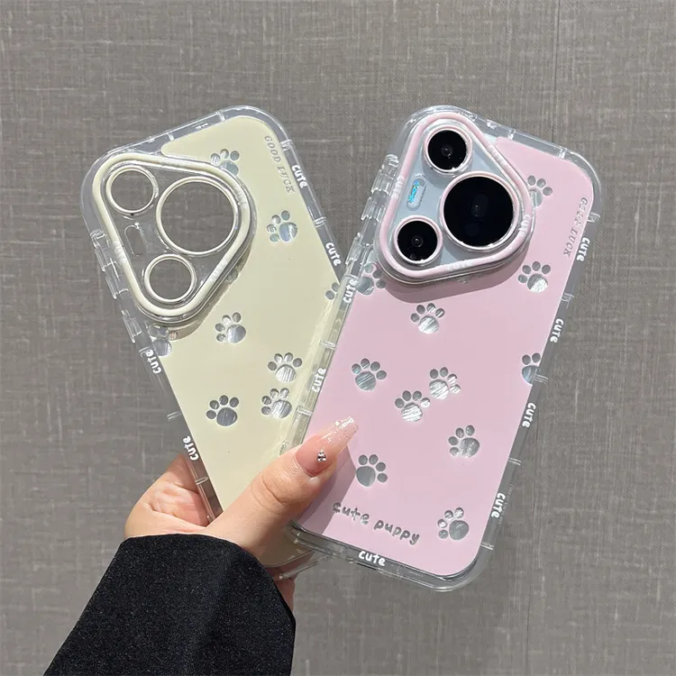 泡芙羽纱壳适用于华为pura70pro/苹果/荣耀/OPPO/VIVO/小米手机