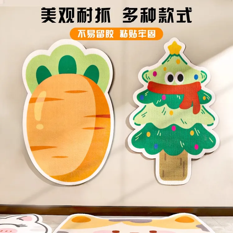 猫抓板贴墙猫抓贴耐抓耐磨不掉屑猫咪攀爬贴防猫抓神器沙发保护贴