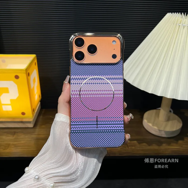 适用于苹果iPhone17pro手机壳磁吸iPhoneAir超薄无边框17promax款