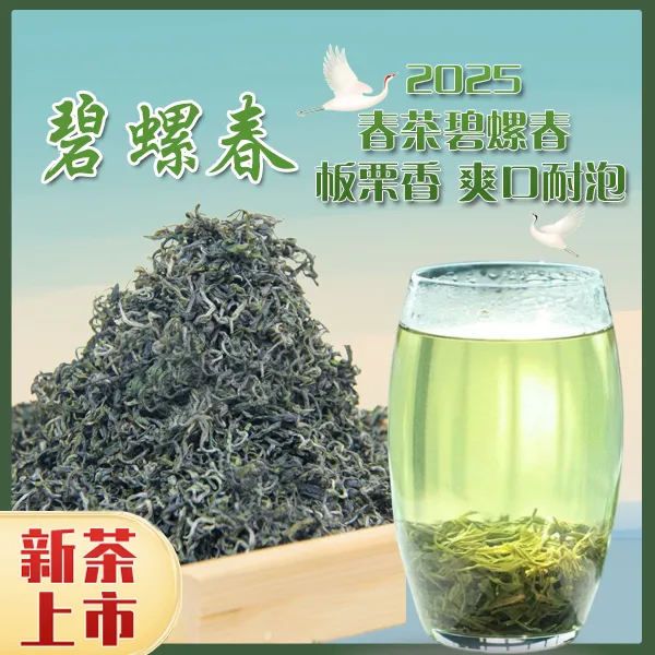 【碧螺春】2025春茶碧螺春  板栗香 味浓 清新醇厚