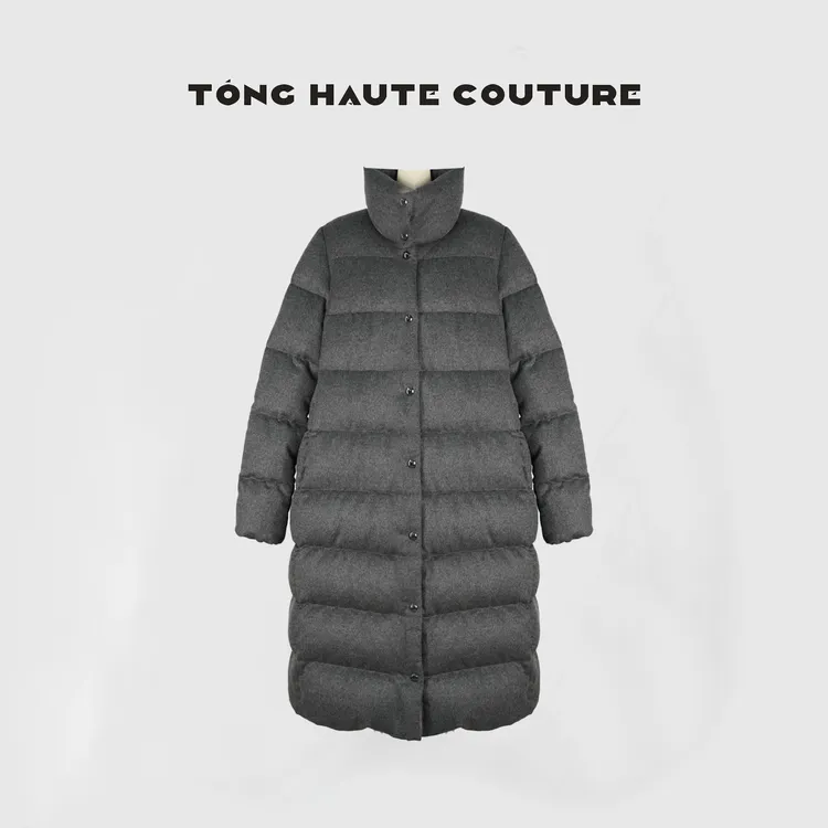 【留云】冬季新国标90鹅绒服+羊绒/桑蚕丝时尚鹅绒服 YW278