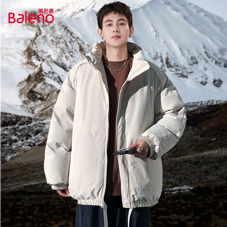 班尼路棉服男款冬季外套男士立领棉衣男装爆款穿搭2025新款棉袄X