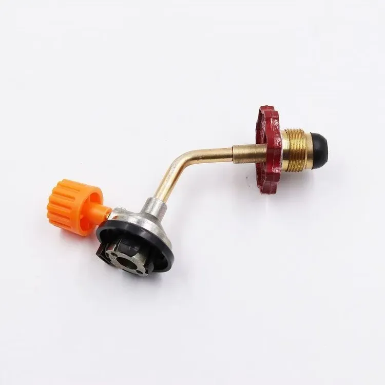 卡式气罐充气阀户外长气罐充气接头转换接头野营瓦斯罐充气装置
