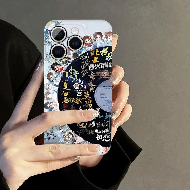 鹿鹿影视合集适用苹果16pro15菲林手机壳iPhone14华为oppo小众13