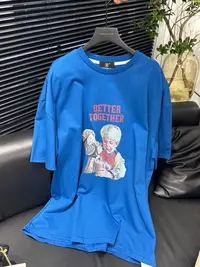 『惠惠专属』蓝色卡通t