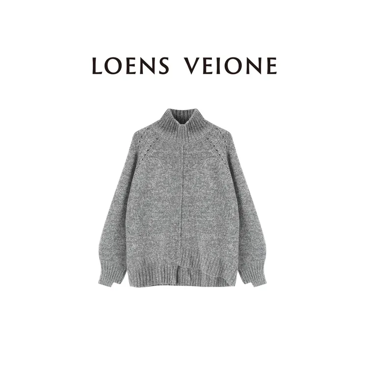 LOENS VEIONE/罗拉【鲲之梦境】山羊绒针织衫24CVDA0311N