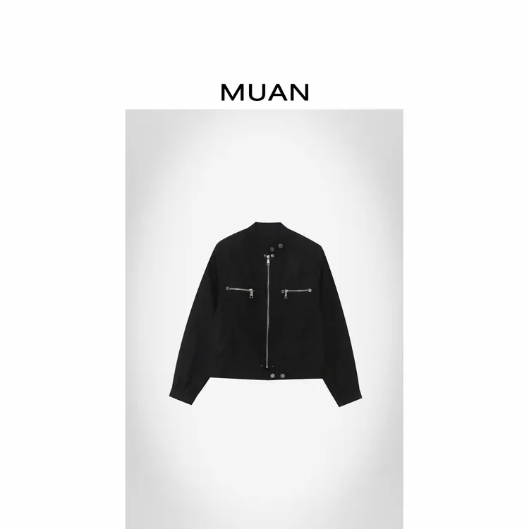 木岸MUAN：《赛车小外套》“赛车系列”定制长袖外套上衣女MJ-F8161
