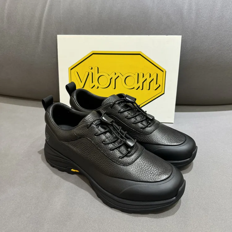 FABEANO/琺比安奴高端Vibram城市户外休闲男士秋冬鹿皮休闲男鞋