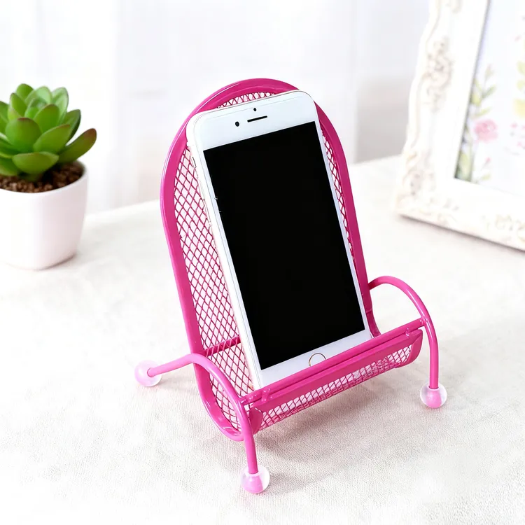 创意手机支架桌面金属赖人支架可爱手机男女生手机座苹果安卓通用