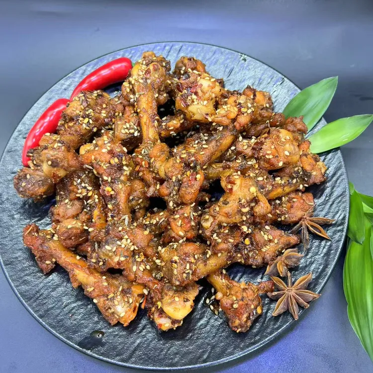 香辣小鸡腿追剧休闲美味零食网红零食鸡骨棒烧烤香辣味道十足