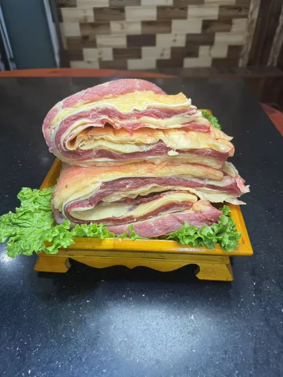 牛腩呼伦贝尔黄膘牛腩天然草饲溜达牛