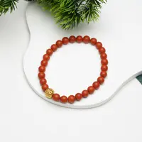 【小北好物】南红DIY单圈手串约5.5mm+【多样性发一件】2QK01X956