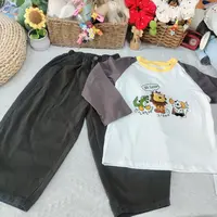 儿童秋季新款时尚卫衣套装781