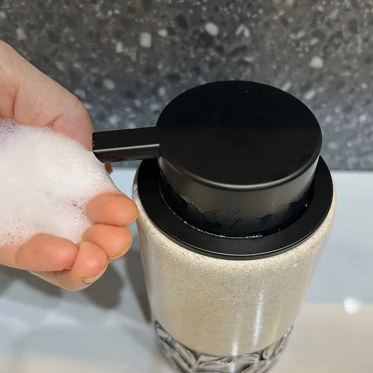 酒店卫生间慕斯起泡按压瓶沐浴露洗发水分装瓶洗手液瓶子乳液瓶