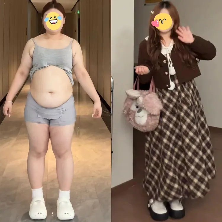 大码法式学院风格纹假两件连衣裙女秋冬胖mm高级感西装外套两件套