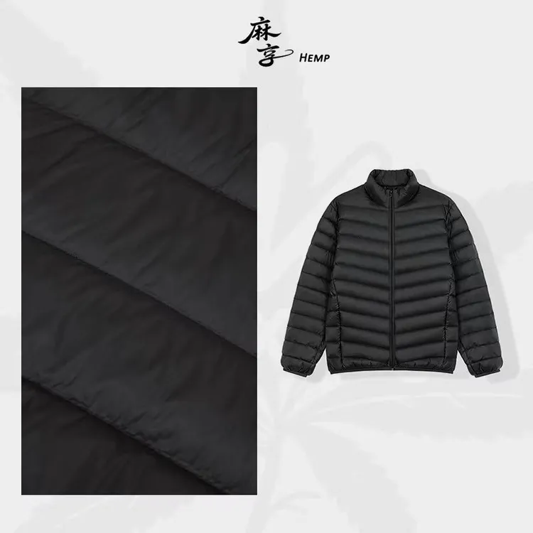 麻享【女士轻薄羽绒服】短款立领羽绒服防风标准薄款外套FSY50984