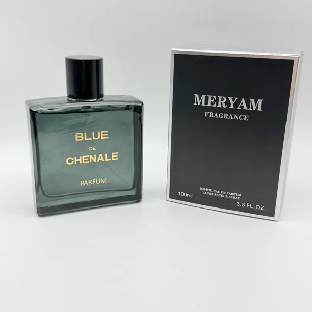 蔚蓝磁吸盖顶配金标香精版特浓葡萄柚焚香木质馥奇调夜店香100ml