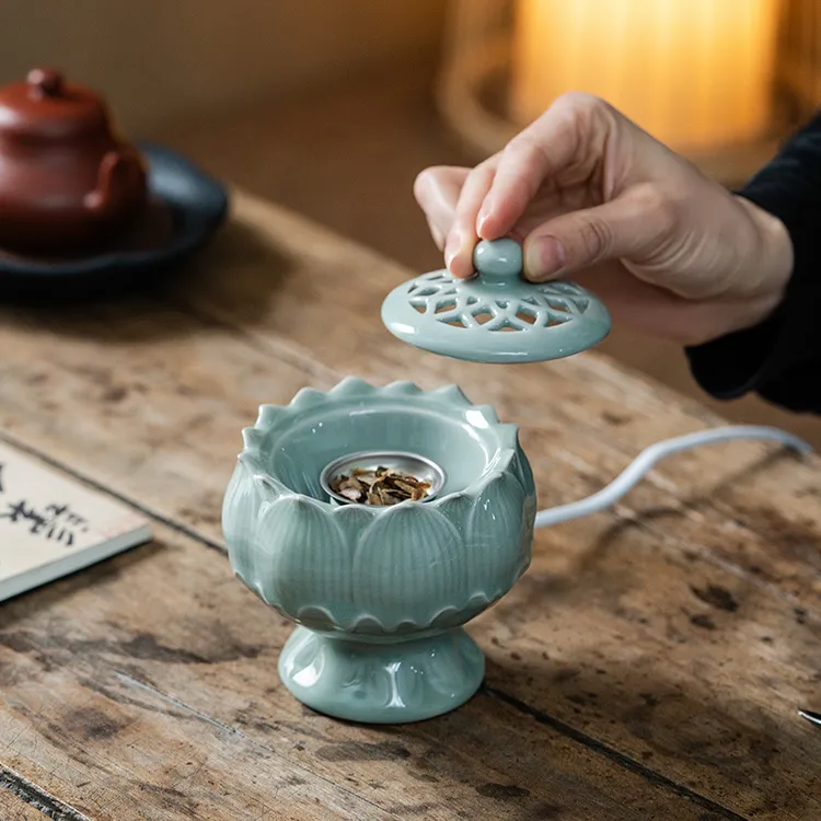 高温电熏香炉电香炉电子香薰炉可干烧熏香炉檀香电熏炉520度