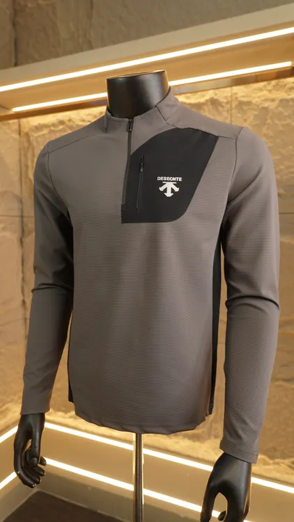 (8610)秋冬秋季宽松型长袖卫衣半拉链上衣男装宽松时尚圆领