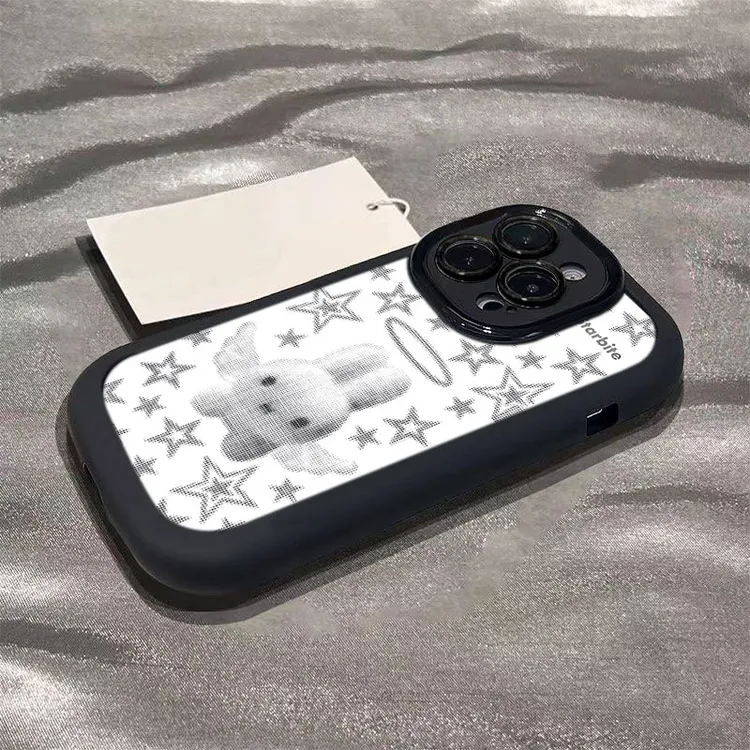 古早味星星兔子适用iphone16promax苹果1514手机壳泡芙131211全包