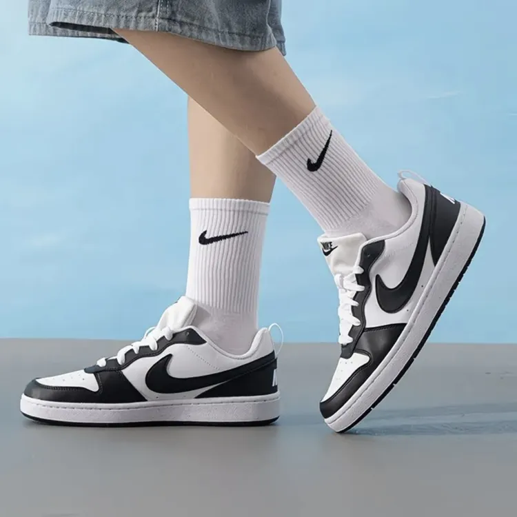 耐克Nike Court 复古黑白 舒适透气 防滑 运动休闲鞋DV5456-131