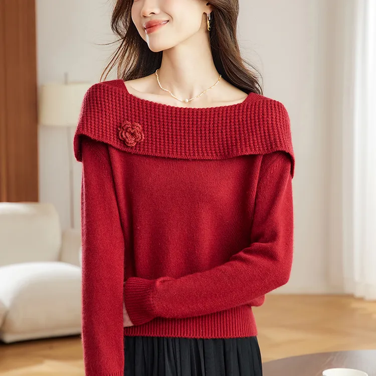 毛衣女款2025新款爆款外穿打底衫短款独特漂亮小上衣洋气减龄时尚