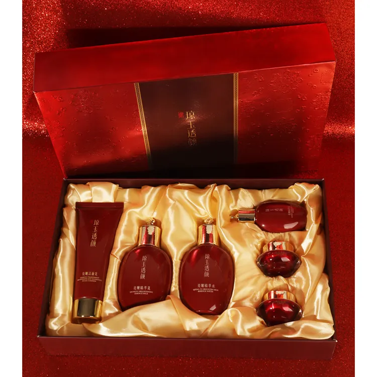 [愉心堂]琼玉透颜亮嫩尊享礼盒六件套